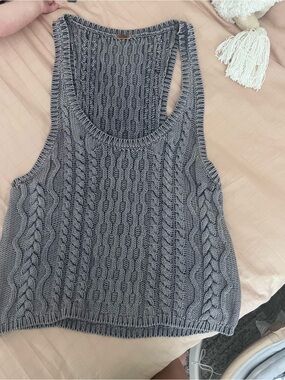 Free people Sleeveless Sweater Tank